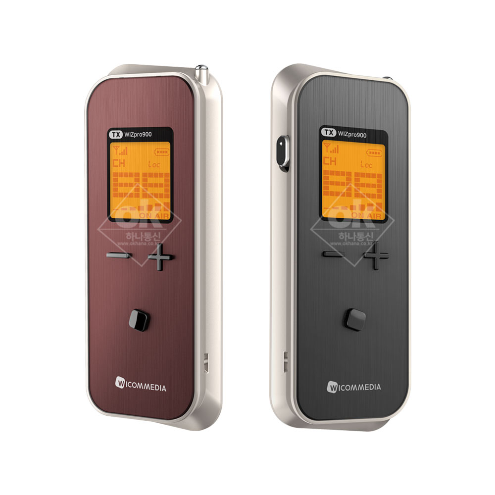위콤미디어 위즈프로900 무선송수신기 여행 가이드 동시통역기 WIZpro900 / 위즈900프로 관광 여행 동시통역 박물관 국제회의 공장견학 현장학습